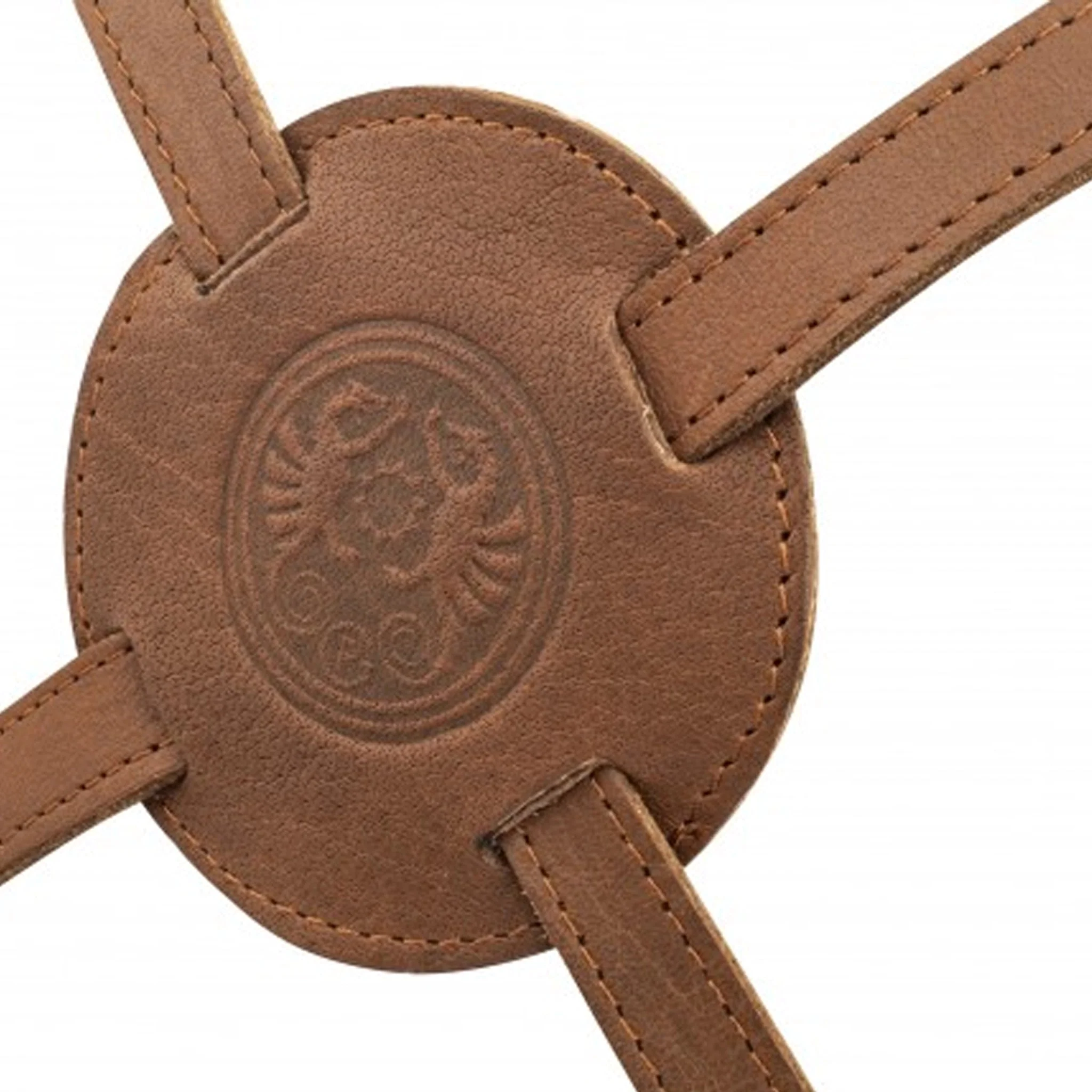Buffalo Leather Apron with Crossed Straps - Image 4