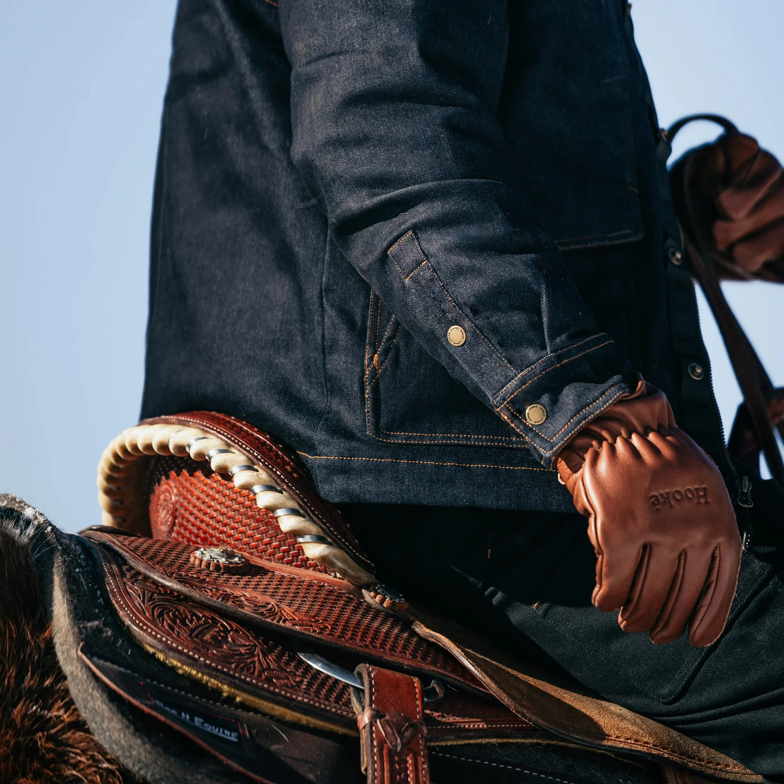 M's Ranger Denim Canadian Work Jacket - Image 9