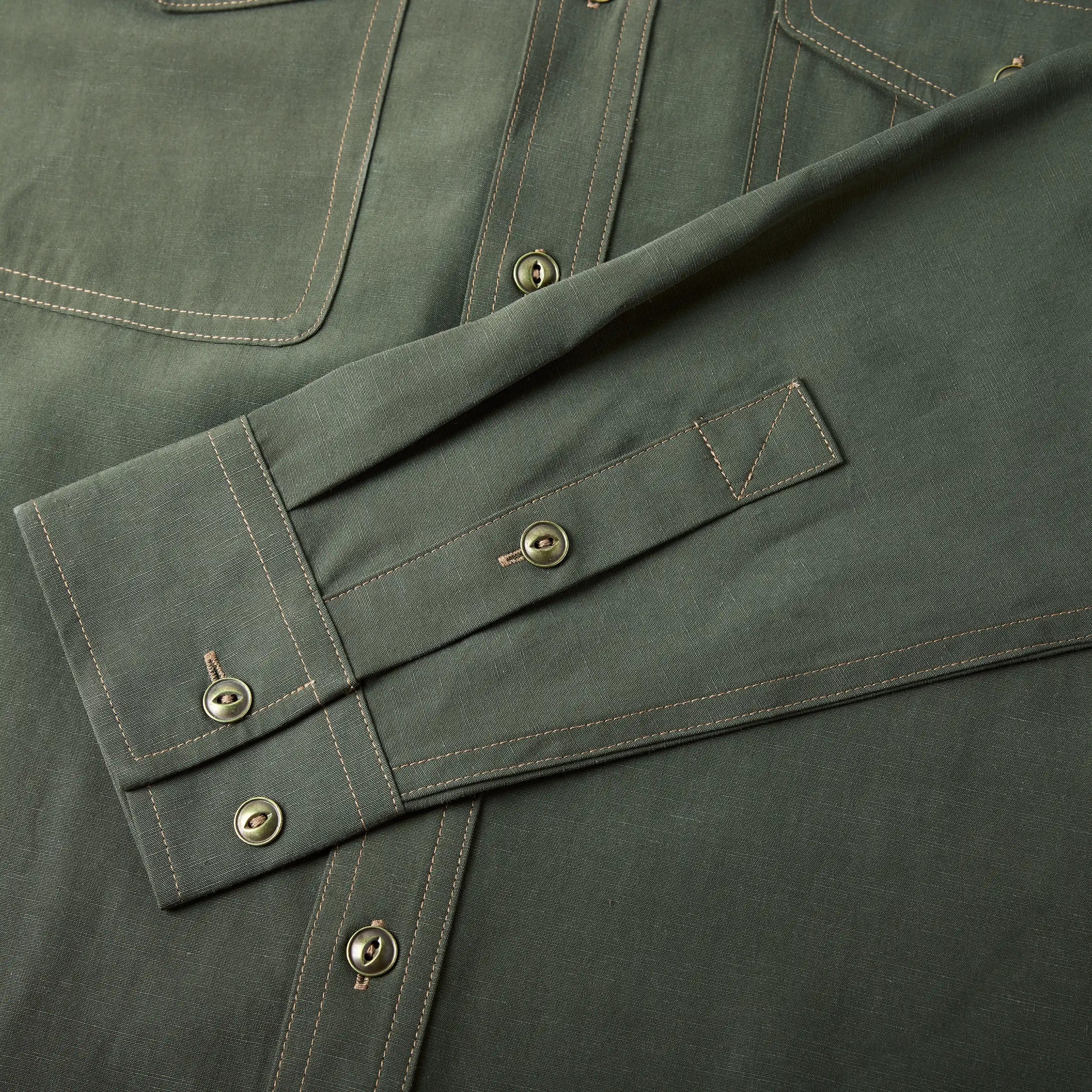 M's Tencel Linen Shirt - Image 5